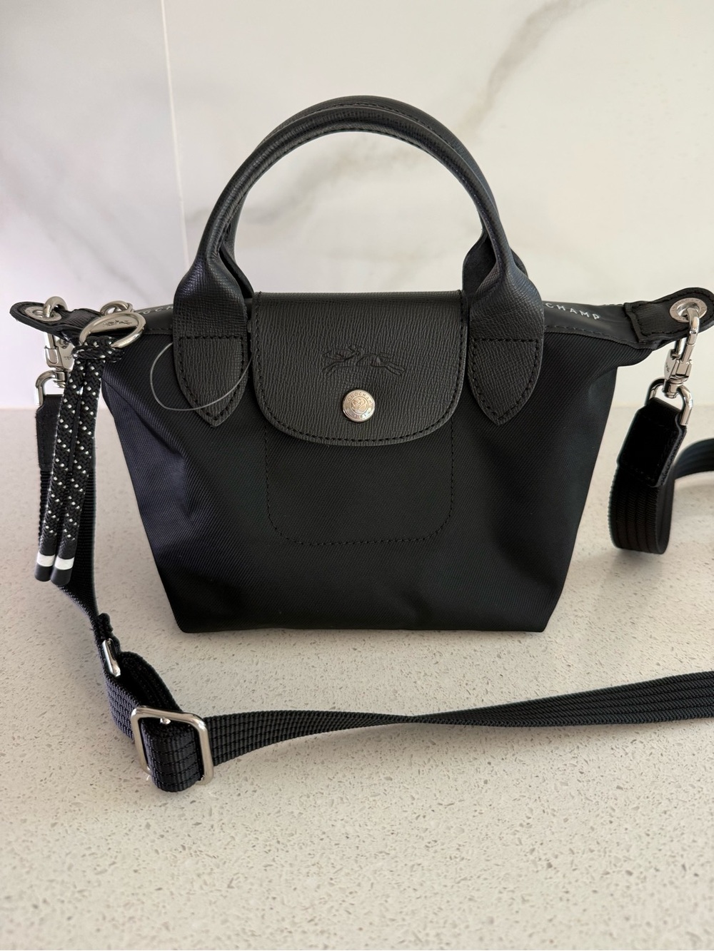 Le Pliage Energy XS Crossbody Tote - Picture 2 of 9